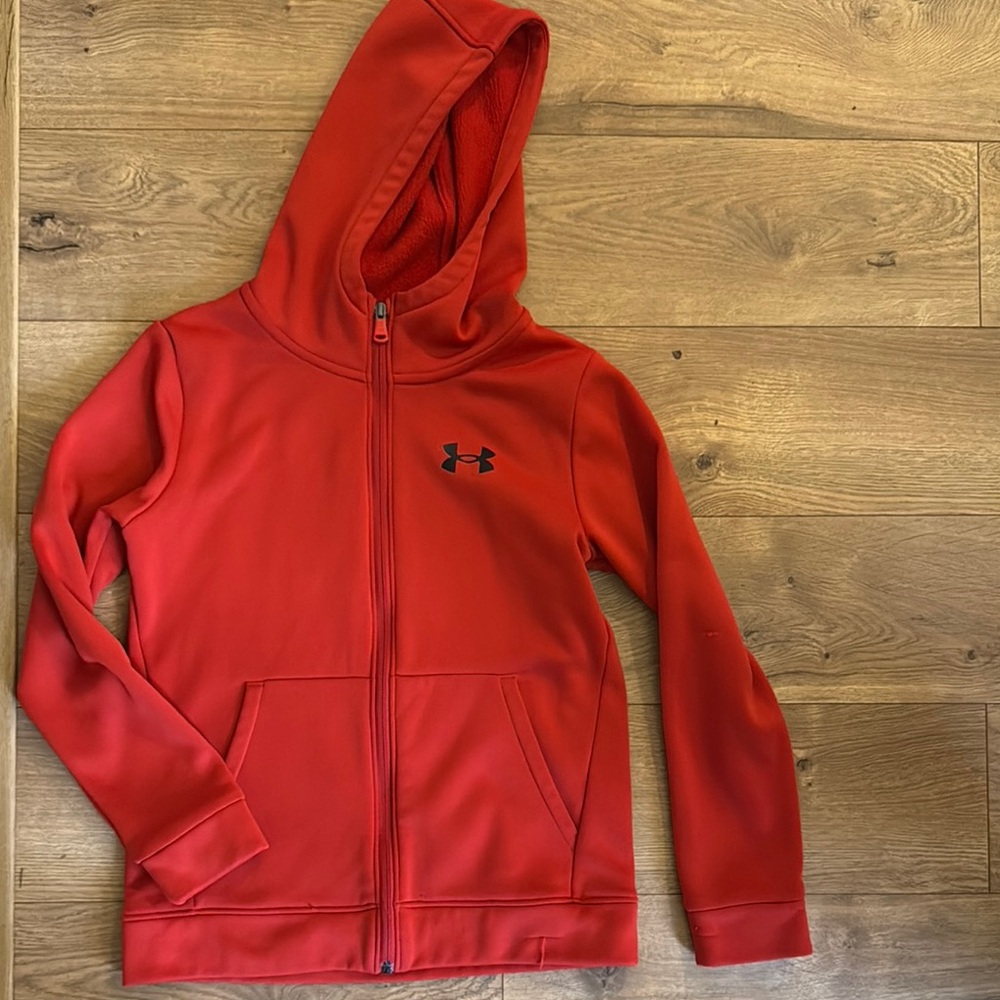 Under Armour Kids Red Hoodie Jacket